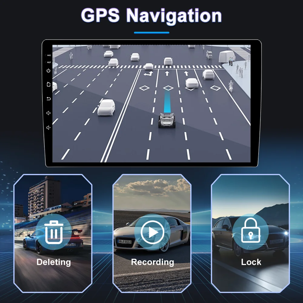Auto radio Dash cam Navigation For Honda Accord 8 Spirior 2008 - 2012 2013 DSP RDS Monitor Car Dvd Android  Head Unit GPS Video