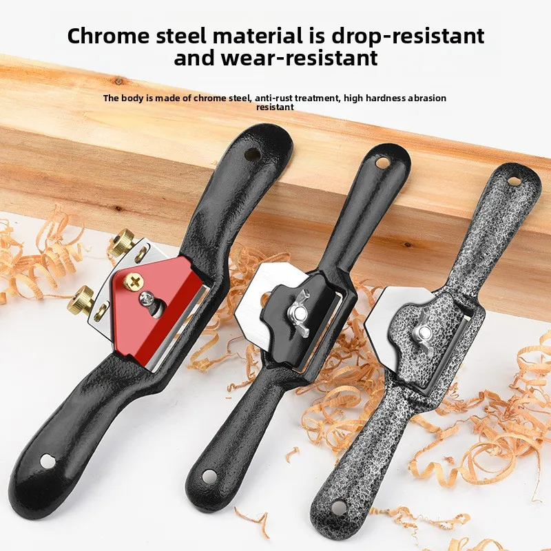 Woodworking‑trimming Hand Plane, Push‑type Shaver Planer, Portable Carpentry Processing Hand‑