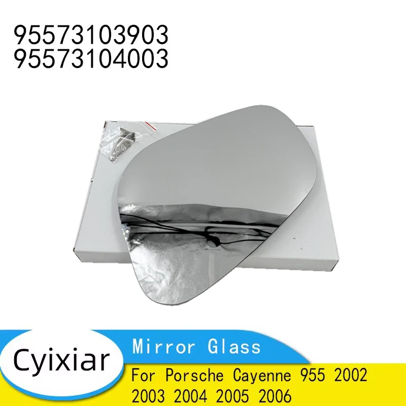 

Для Porsche Cayenne 955 2002 2003 2004 2005 2006, зеркало с подогревом двери автомобиля, стекло 95573103903 95573104003