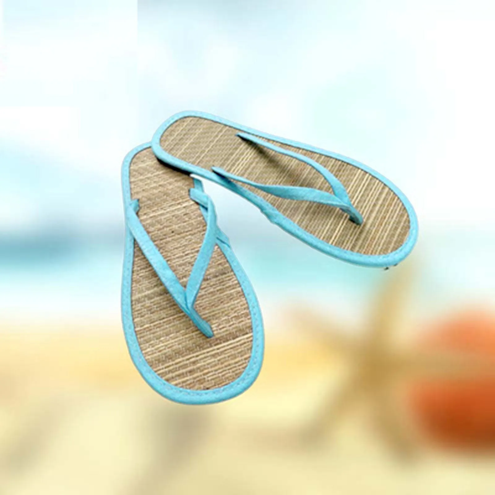 Flip Sandals Flop Silent Rattan Flat Comfortable Women Slippers Women\'S Slipper Flip Flops For Women Comfy