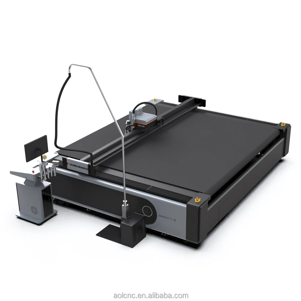2025  One Stop Cuter Plotter Digital Non-asbestos Rubber Silicone Gasket CNC Cutting Machine With Oscillating Knife Tool CE