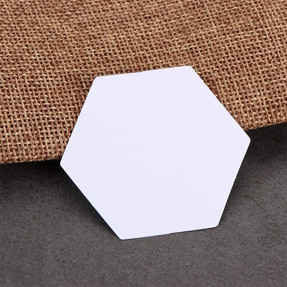 100PCS Sewing Accessories Handmade DIY Garment Fabric Quilting Patchwork Paper Hexagon Templates