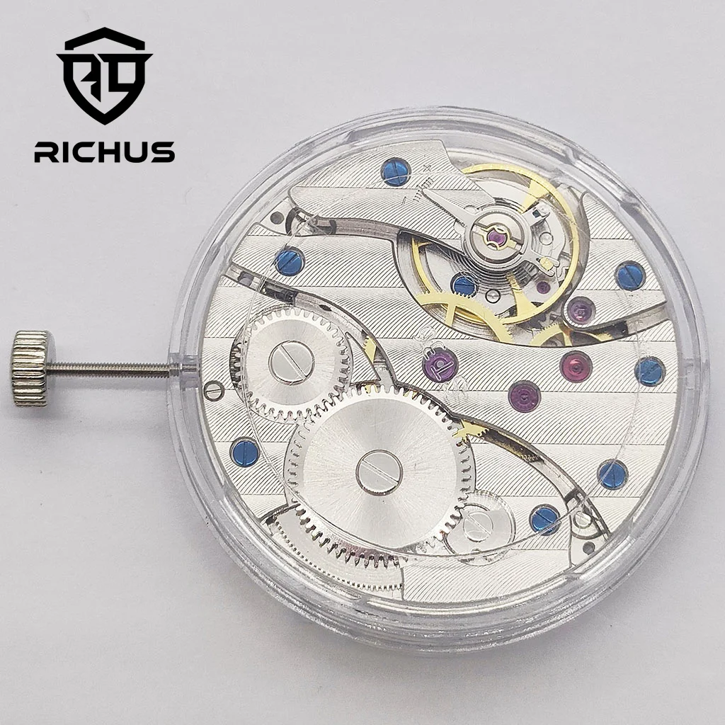 

RICHUS ST36 Hand Winding Movement 17 Jewels Watch Movement Watches Accessories Parts
