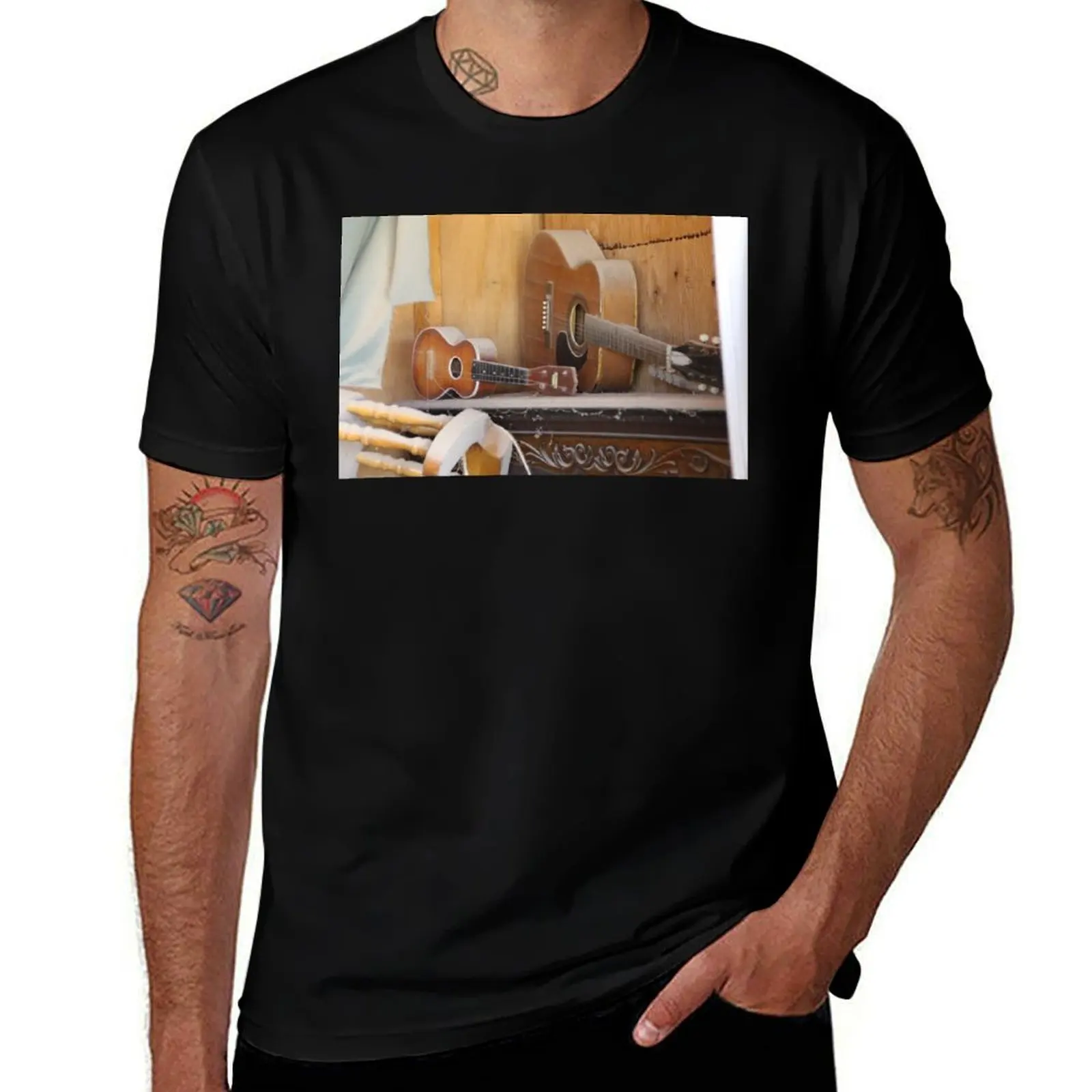 

Old Music T-Shirt cotton t shirts man 100% t shirts designer T-Shirt