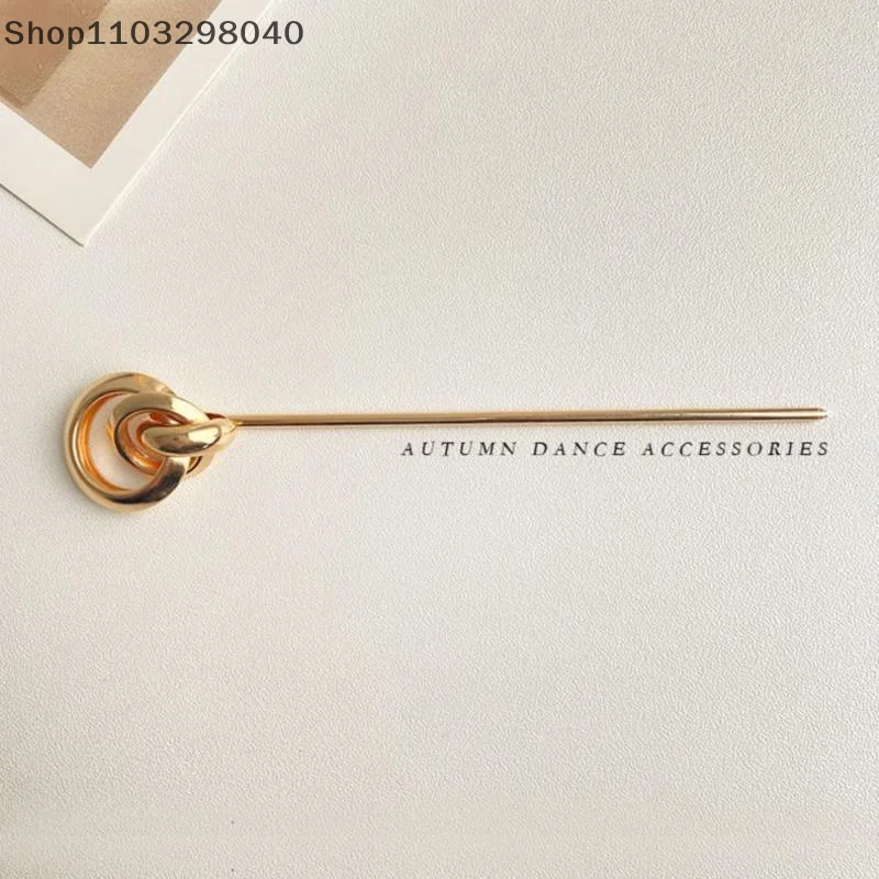 2022 Nuovo Koren Forcine Per Capelli per Le Donne Oro Forcella Disco Barrette Clip Bastoni Per Capelli Un carattere Copricapi Da Sposa Accessori Per Capelli