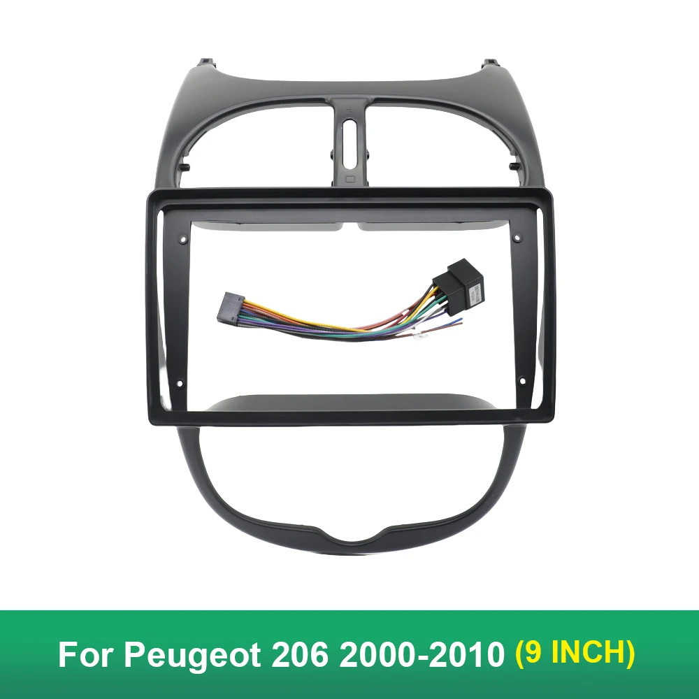 Car DVD Player frame for Peugeot 206 9