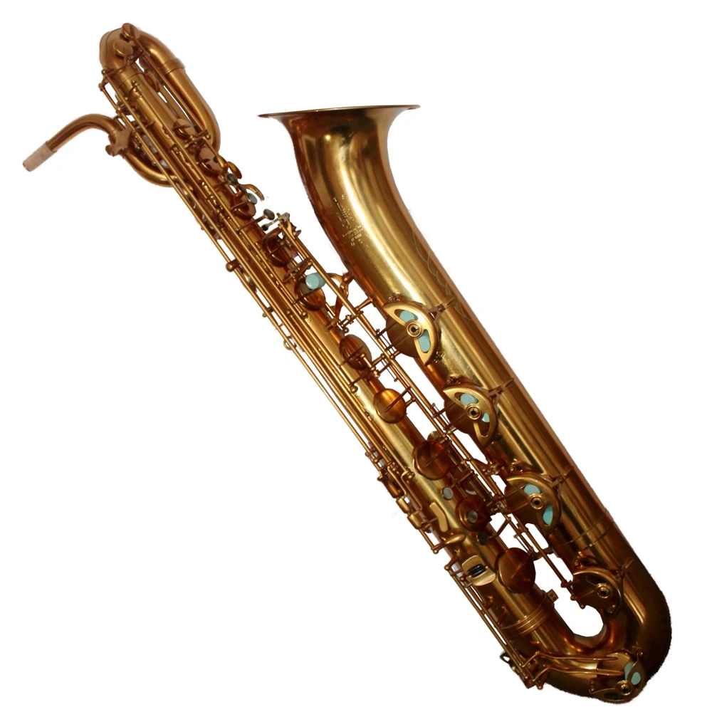 Pro use new Eastern Music vintage warrior lacquered bari sax Baritone Saxophone with case