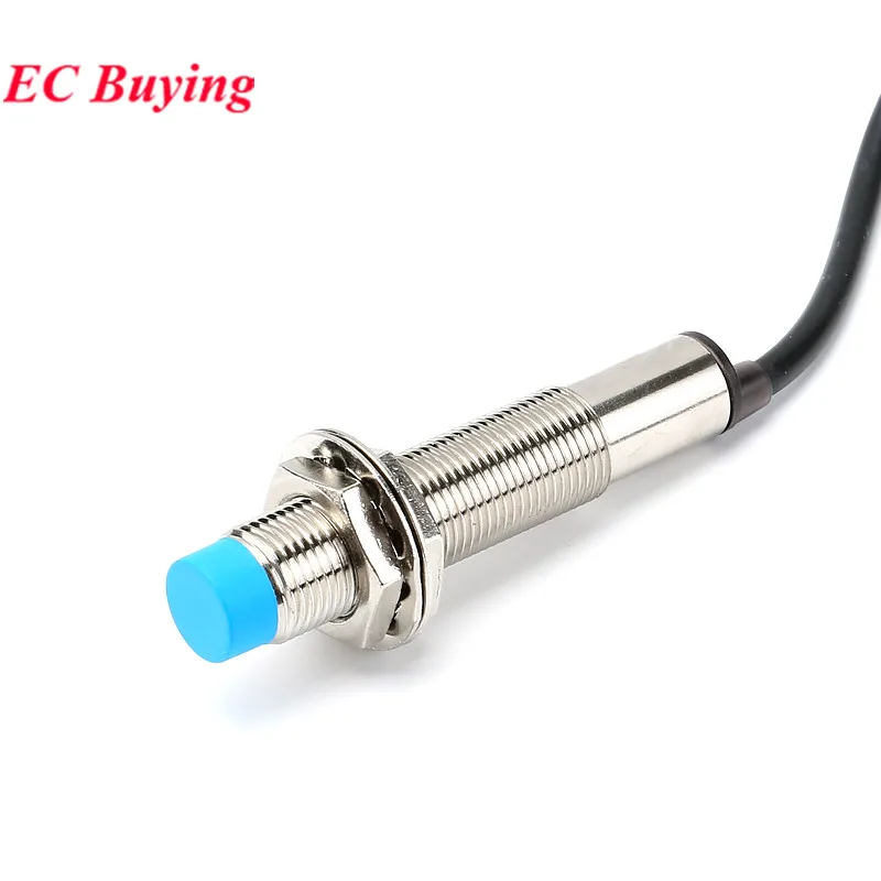 LJ12A3-4-Z/BX M12 LJ18A3-8-Z/BX M18 ใหม่ INDUCTIVE Proximity โลหะสวิทช์เซ็นเซอร์การตรวจจับ NPN NO ปกติเปิด DC 6 V-36 V 300mA