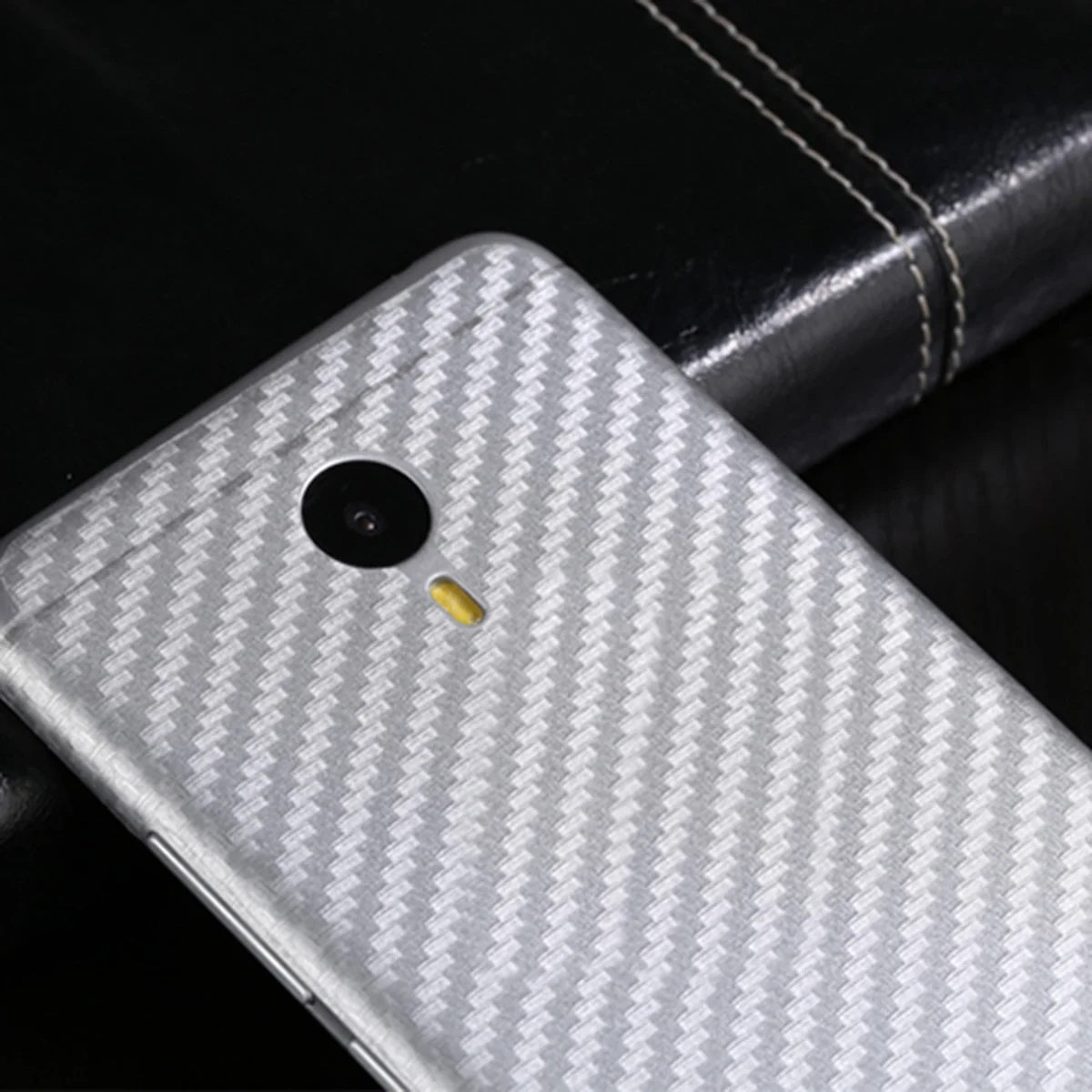 

152X30Cm Carbon Fiber Wrap Roll Self-Adhesive Waterproof Film For Car Vehicle Decor Sticker Diy Air Release Tool Carbon Fiber