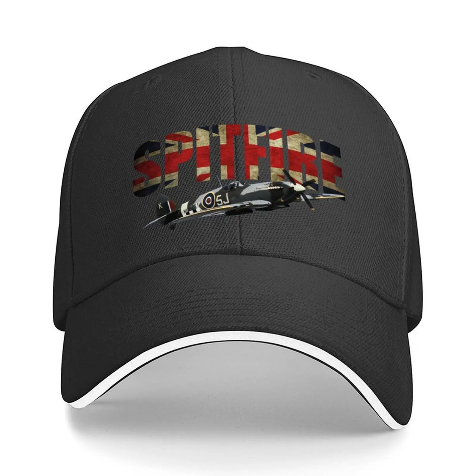 

Spitfire Union Jack Uk Flag Baseball Cap Golf luxury caps tactical cap Hood Women Men's