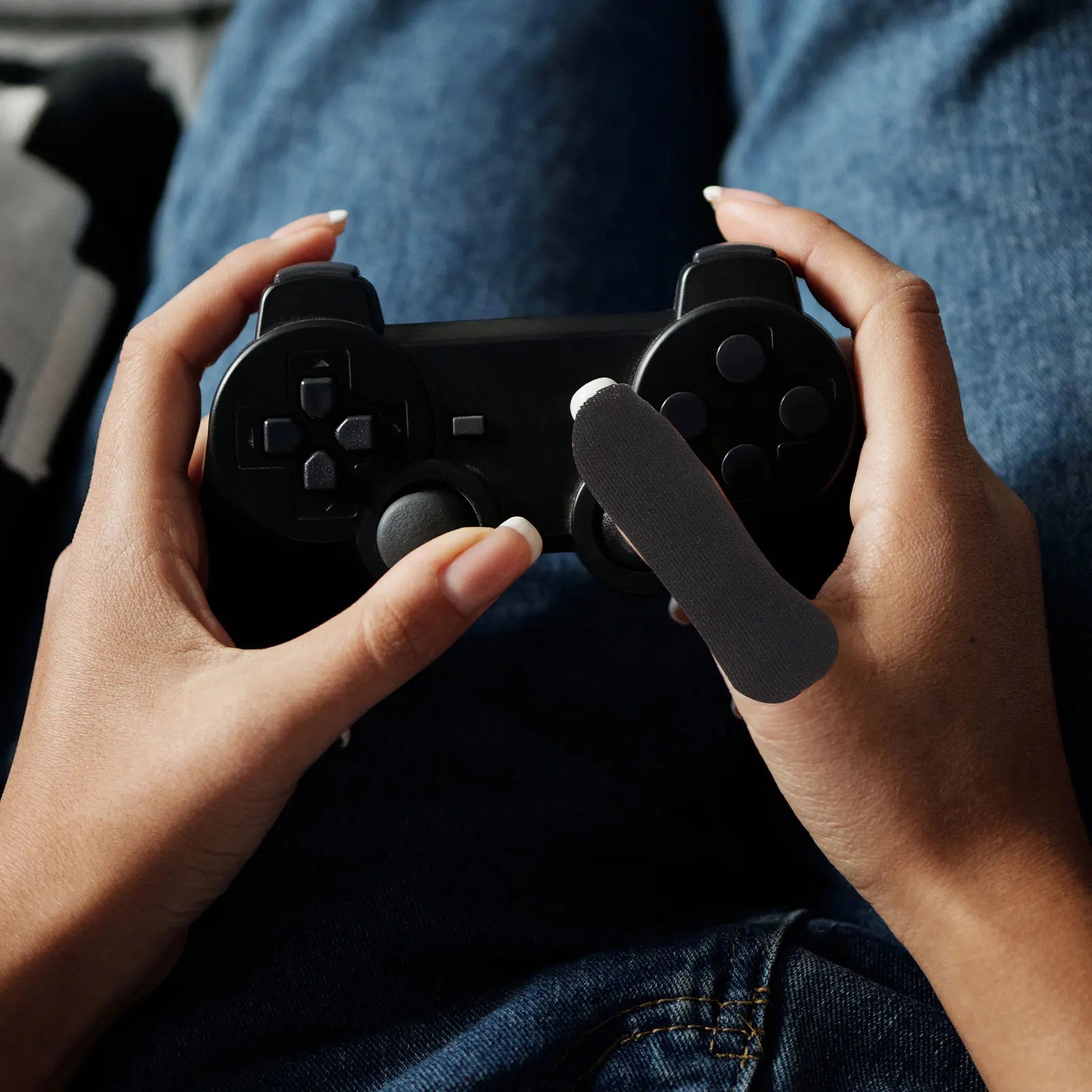 

10 Pcs Finger Protection Stickers Tape for Bowling Athletic Fingers Bowlers Cotton Protective Protectors