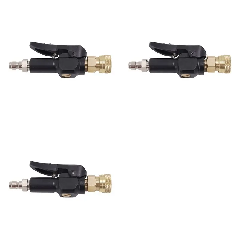 

ABXF-3X AA67-300Bar Быстросъемный соединительный адаптер для заправки с штуцерами 8 мм (папа/мама) и быстрым разъемом B