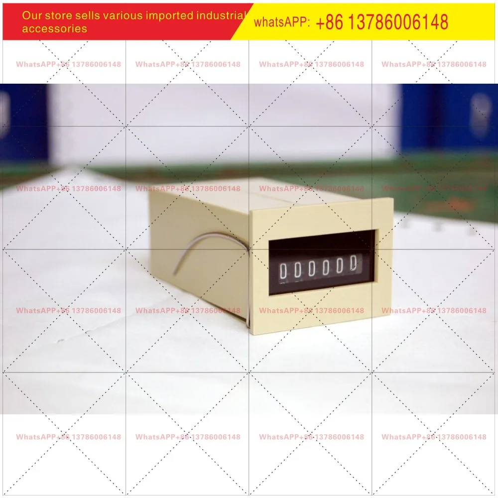 Type 876 six-bit electromagnetic counter, non-resettable to zero/excellent quality, Haitai brand