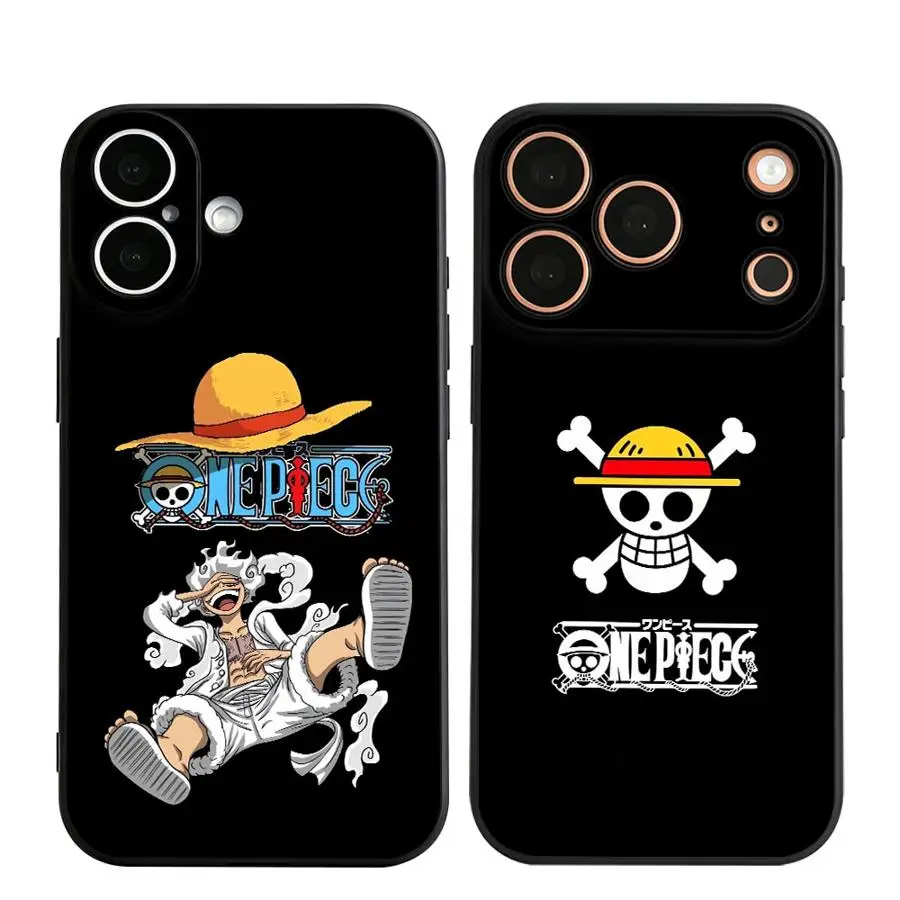 Anime One Pieces Case for Apple iPhone 18 Pro Max 11 17e 16e X XS XR 13 Mini 12 14 16 17 Air 15 Plus Phone Cover