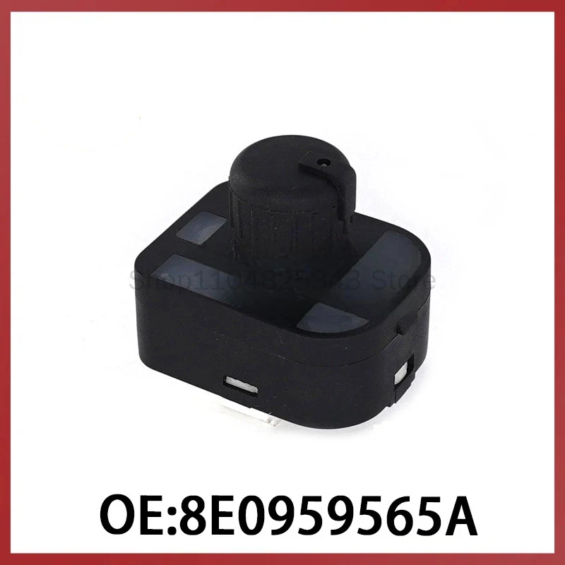 8E095956 is suitable for Volkswagen Audi car reversing mirror control switch rearview mirror adjustment knob switch