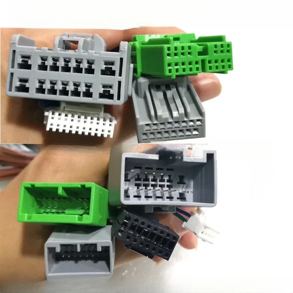 Canbus صندوق فك OD-OLO-01 لفولفو S60 XC60 V60 2008-2013 أندرويد 2 الدين ستيريو السيارة 16 دبوس سلك تسخير محول كابل الطاقة