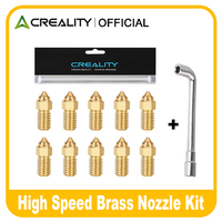 Creality official Ender 3 V3 SE Brass Nozzle Kit High-Speed Brass Nozzles  3D Printer Parts for Ender 3 V3 SE/Ender 5 S1/Ender 7