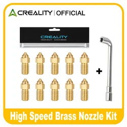 Creality official Ender 3 V3 SE Brass Nozzle Kit High-Speed Brass Nozzles 3D Printer Parts for Ender 3 V3 SE/Ender 5 S1/Ender 7