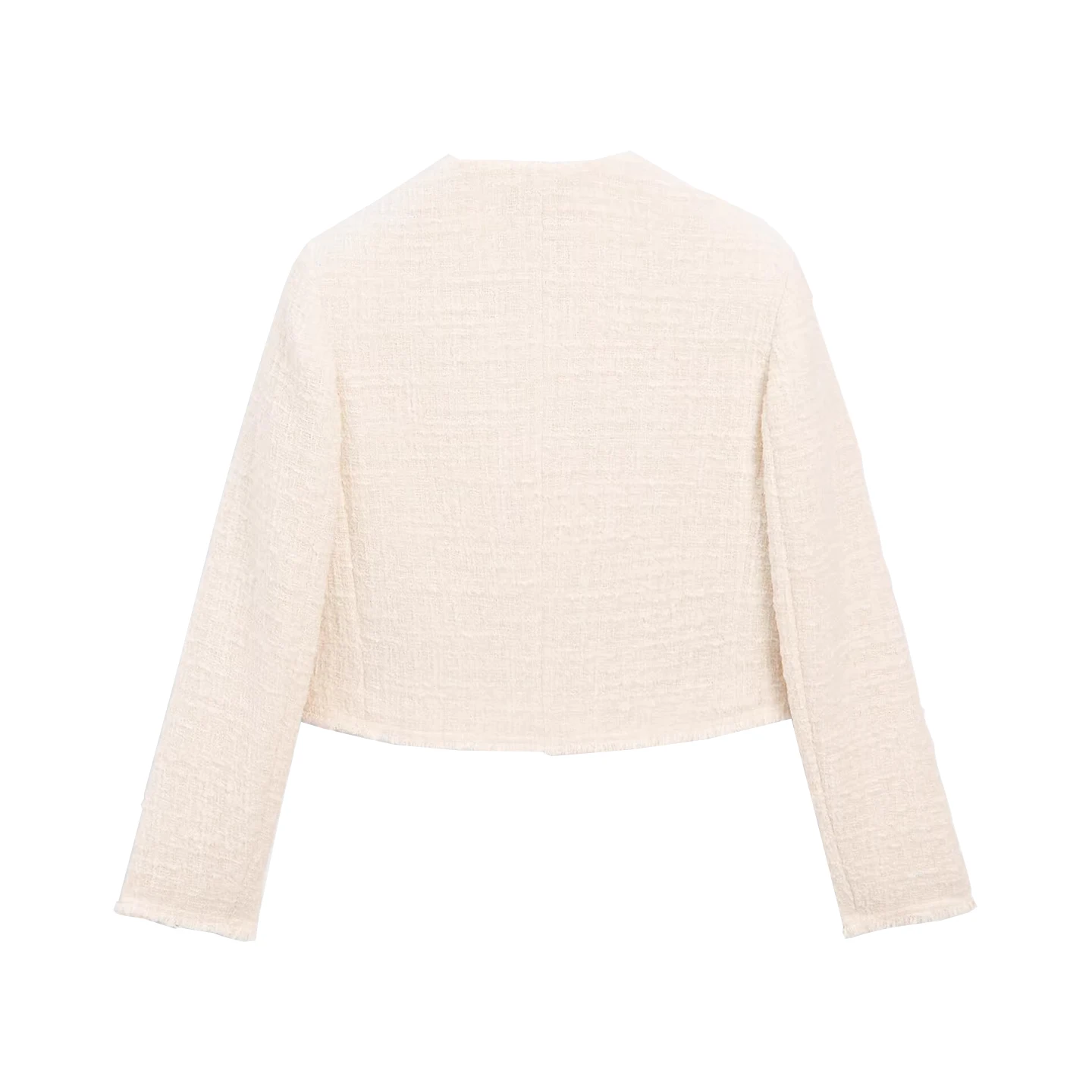 Faionable ronde Ne ort jas MD dames herfst nieuwe Sle Small Fraance Sle polyestervezel ademend woon-werkverkeer Sle