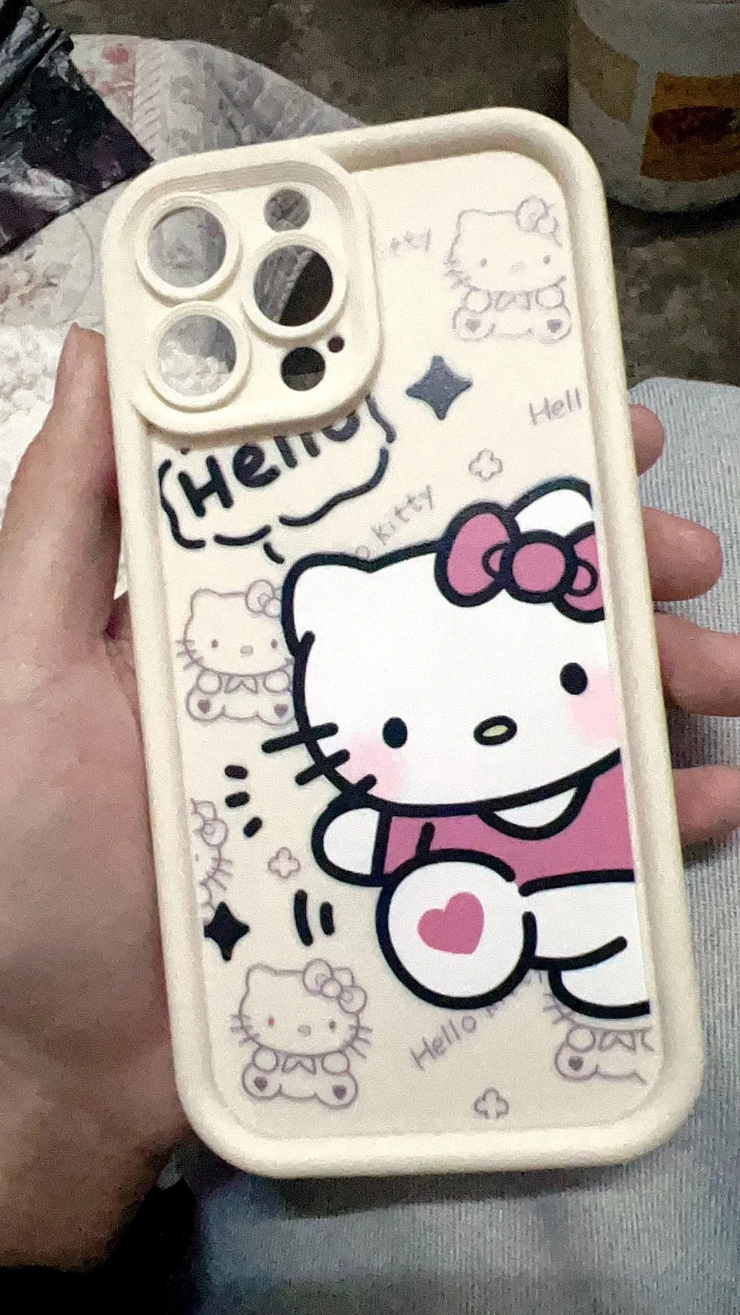 Nova capa de telefone Sanrio Ins Hello Kitty, adequada para iPhone 15 14 13 11 12 Pro Max Y2k capa de telefone para meninas soft shell marca moderna