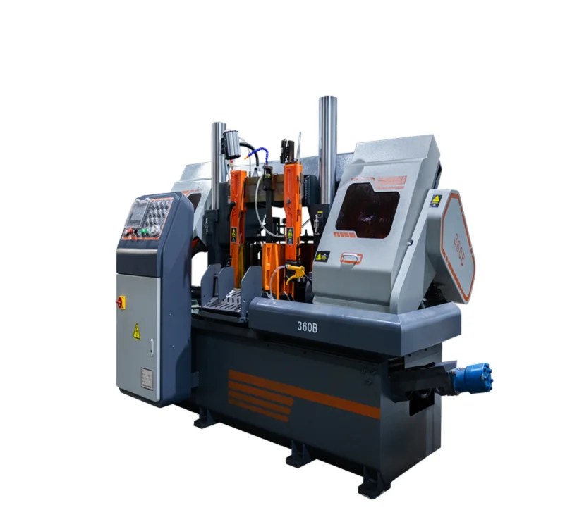 Horizontal CNC Full Automatic Metal Cutting Band Sawing Hine