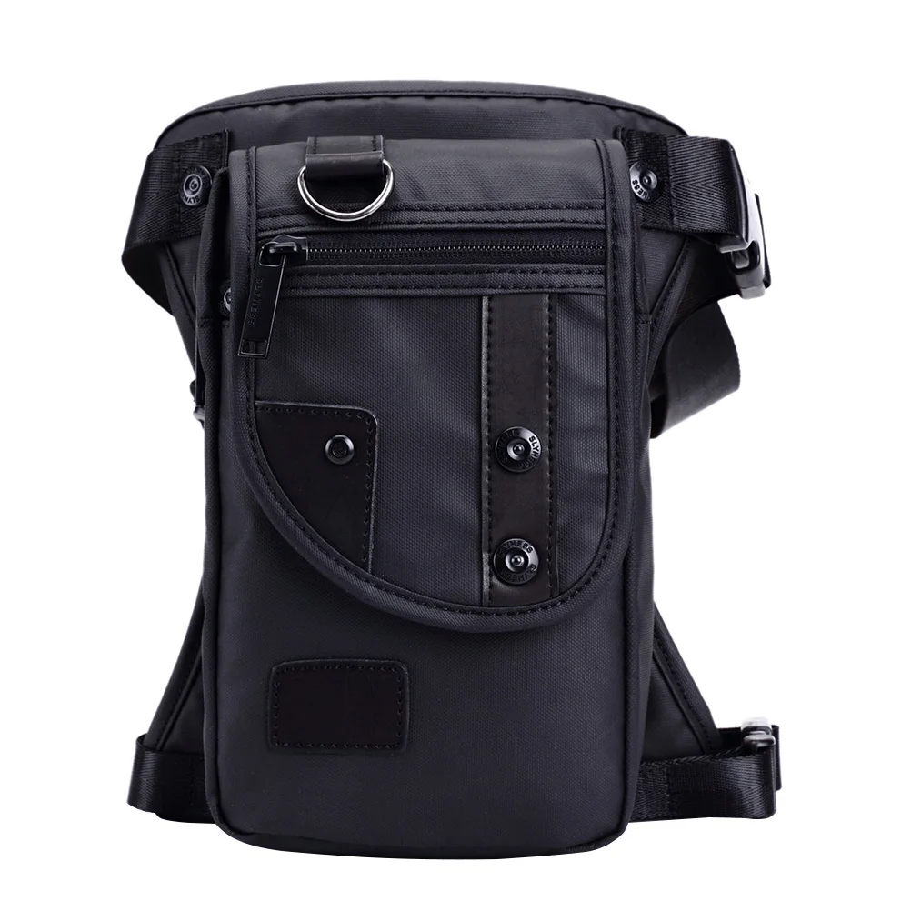 

Men's Leg Bag Multifunctional Waist Pack Sling Portable Climbing Black Shoulder Bags Multi Pocket Storage