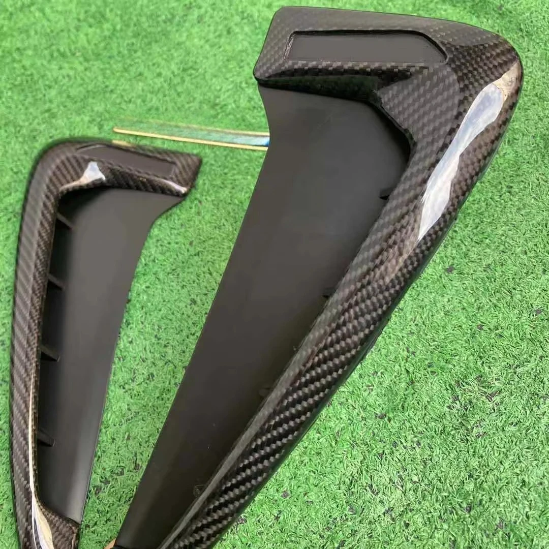 For F85 F86  X5M X6M Carbon Fiber Side Fender Vent Decoration