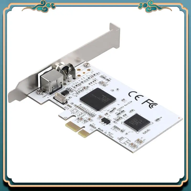 ABJG-4X PCIE Expansion Card PCIE To AV Surveillance HD 640X480 Resolution Video Capture Card Image Capture Card