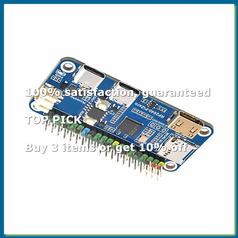 RP2040-Pizero Development Board Dual-Core Processor Compatible with Gpio Interface Module