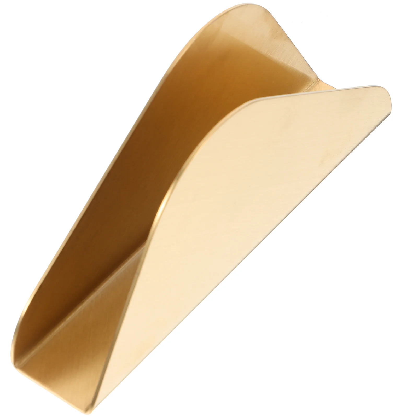 

Stainless Steel Napkin Holder Wave Pattern for Kitchen Dining Table Upright Tissue Storage Rack Decorative Napkin Stand