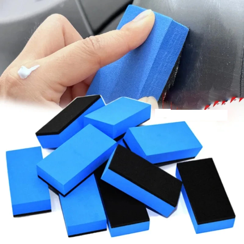 

10 шт., автомобильный аппликатор для керамического покрытия, автомобильное стекло, нано-воск, аппликатор для покрытия, подушечки, губки, аксессуар для инструментов