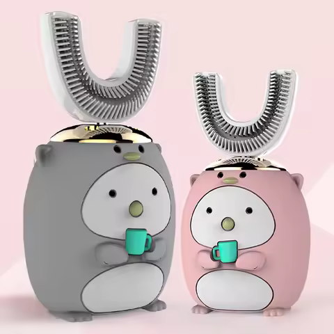 U-shaped Child Toothbrush Electric Sonic Tooth Brush for Children Teeth Cleaning Whitening Toothbrush for Kids Clean