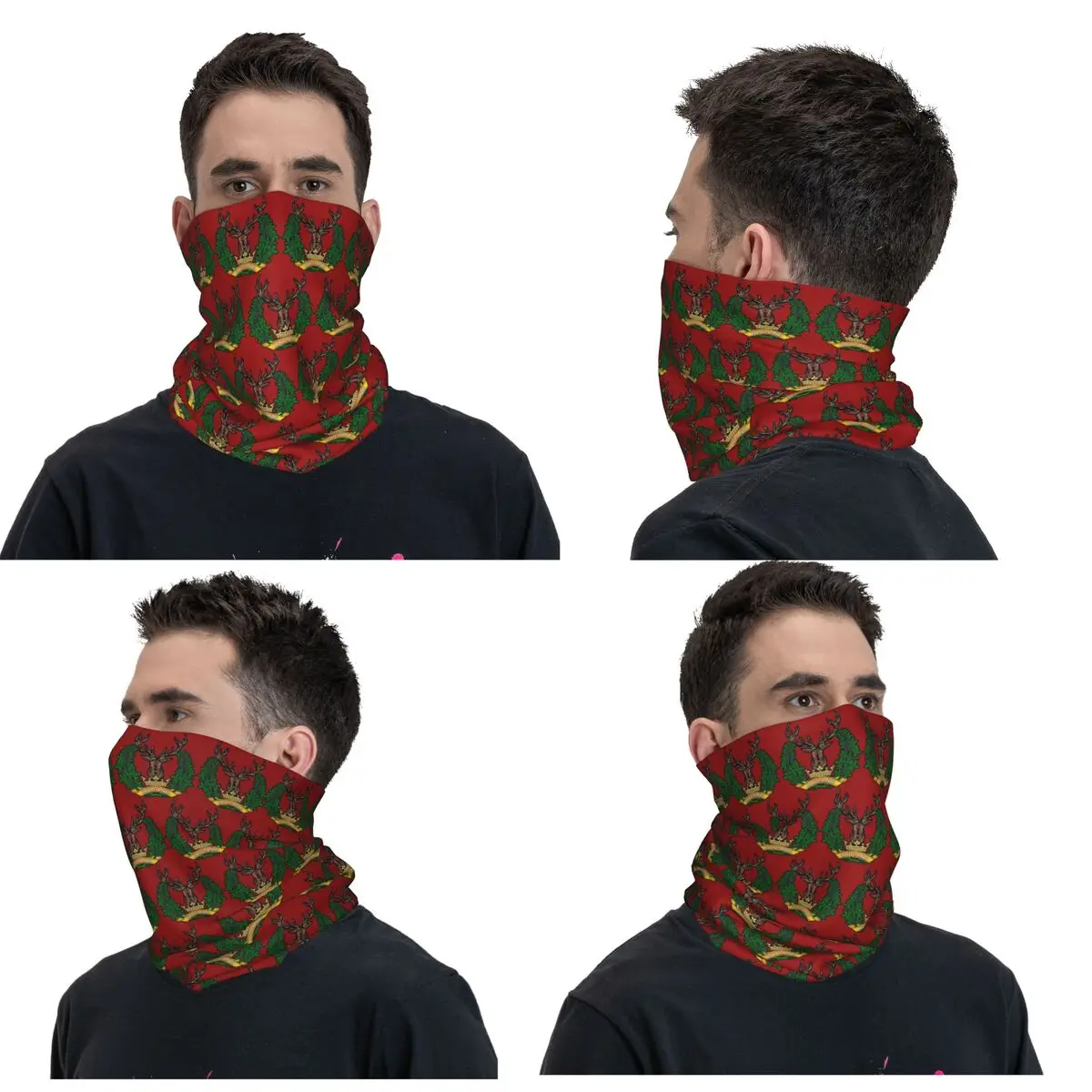 Gordon Highlanders Bandana Neck Gaiter Printed Magic Scarf Multi-use FaceMask Outdoor Sports For Men Women Adult All Season