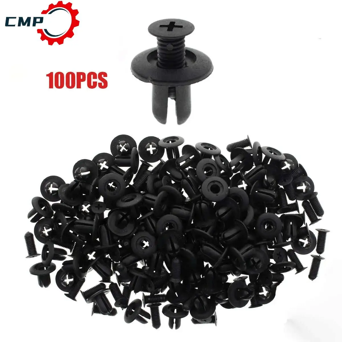 

100PCS Bumper Retainer Fender Fastener Clips 0G032-50037 For Santa FeKia Amanti, Magentis Optima Rio Sedona Sephia Sorrento