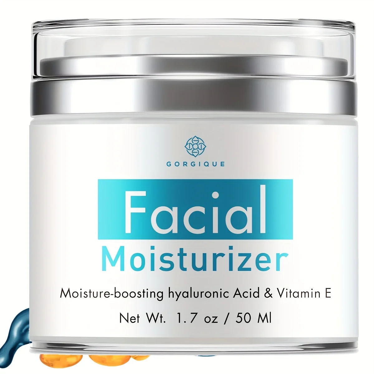 

Hyaluronic Acid Vitamin E Daily Face Moisturizer Hydrating Day Cream