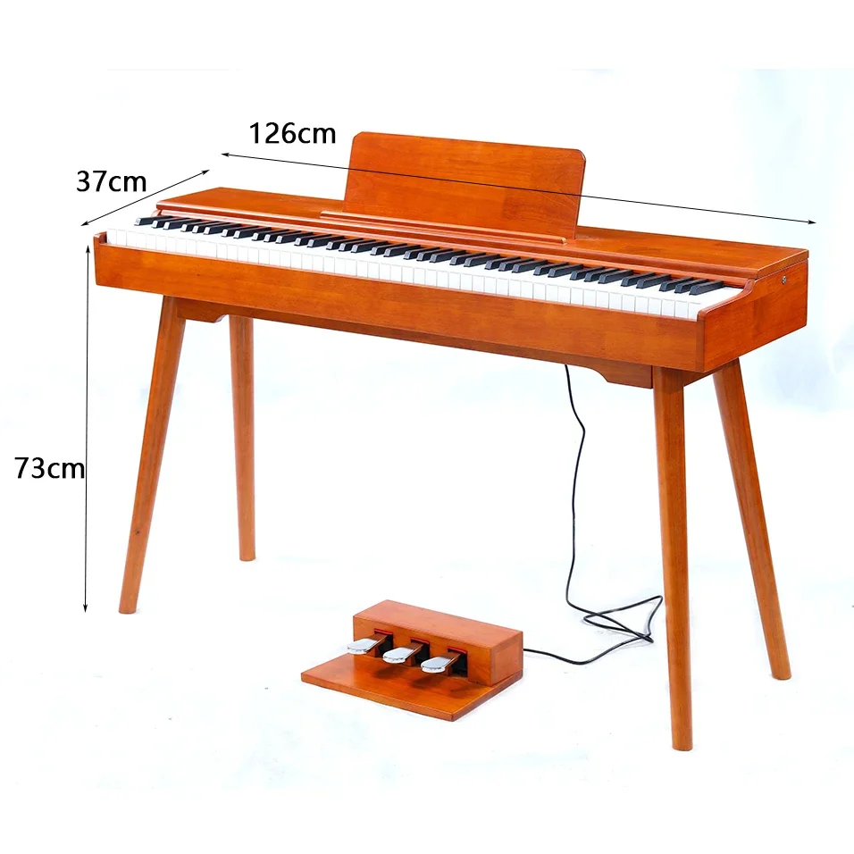 Solid Wood Hammer Piano Digital Professional 88 Key Weighted Digital Piano Musical Instrument Digital Piano