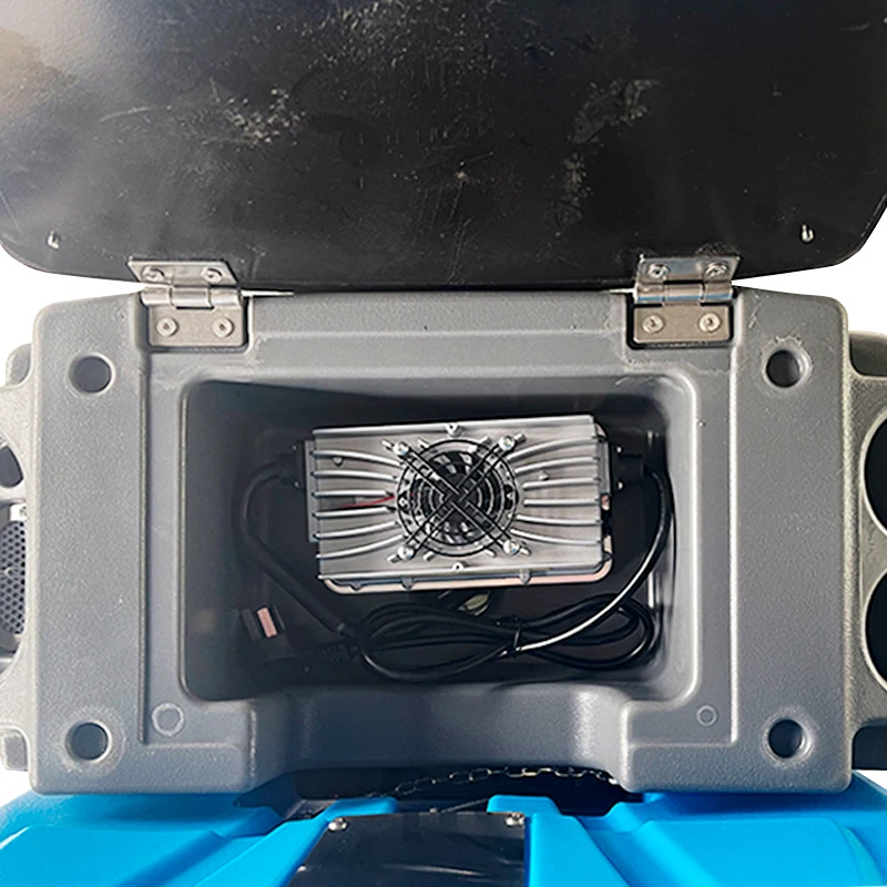 85L High Efficient Commercial Dual Brushes Cleaning Machine Ride on Floor Scrubber for Ceramic Tile
