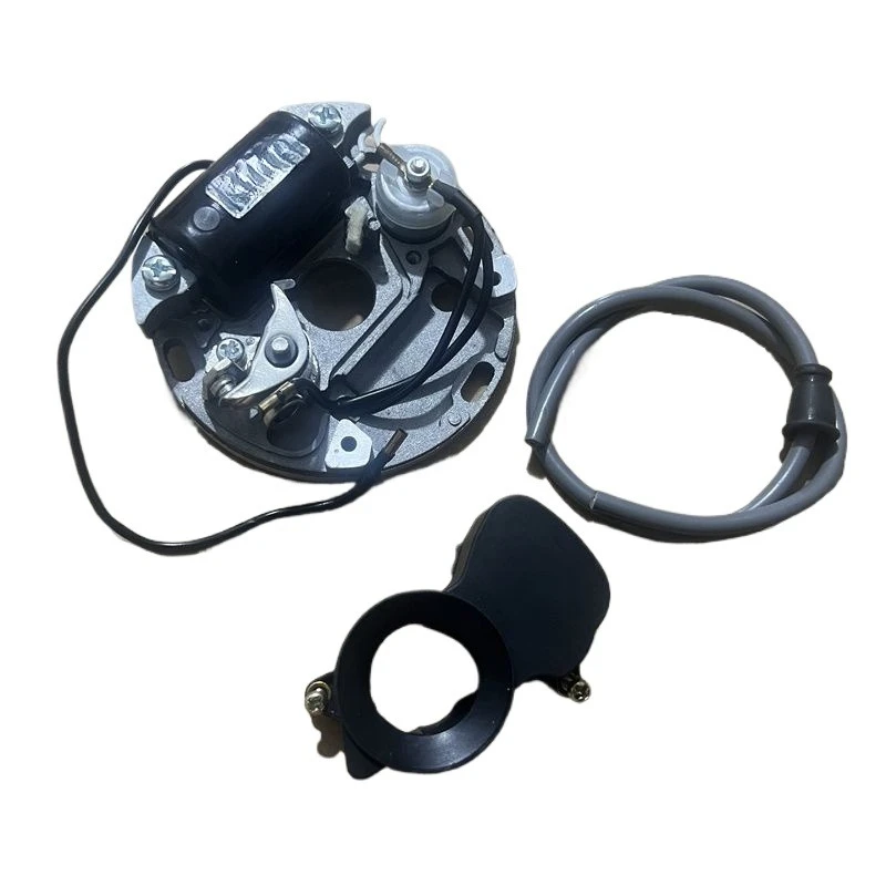 105cc Chainsaw Ignition Board Stator Plate CDI Ignition Exciter Armature Alternator Coil Engine Replacement Parts