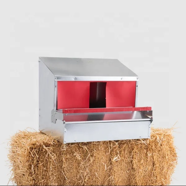 

Chicken Nesting Box Galvanized Steel High Quality Easy to Install