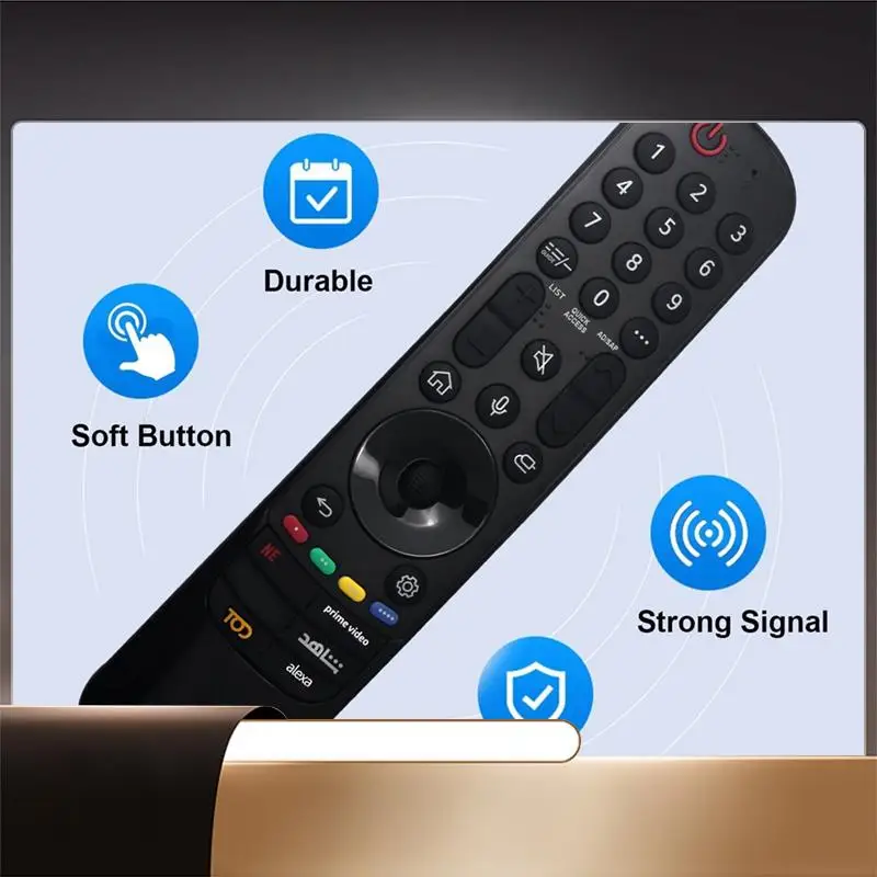 

Replace MR23GA AKB76043107 Voice Remote For Smart TV OLED QNED B3 C3 G3 Series Nanocell UHD 4K 8K UR8000 Series-N35R