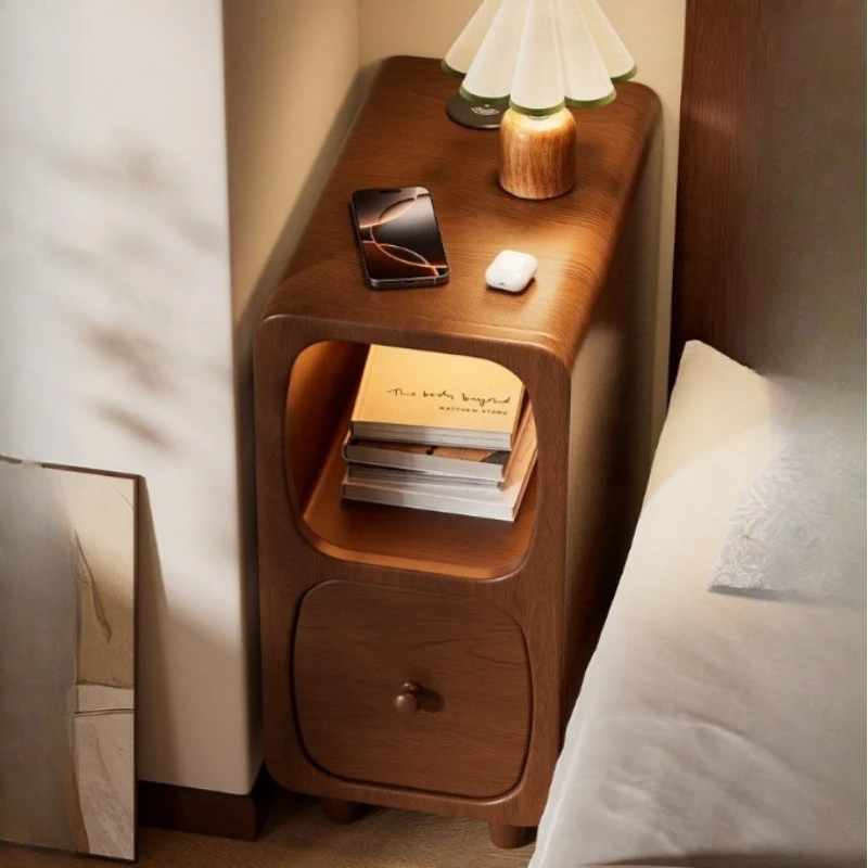 intelligent charging creative bedside tables wood modern minimalist nightstannds mobili per la casa saldi furniture bedroom