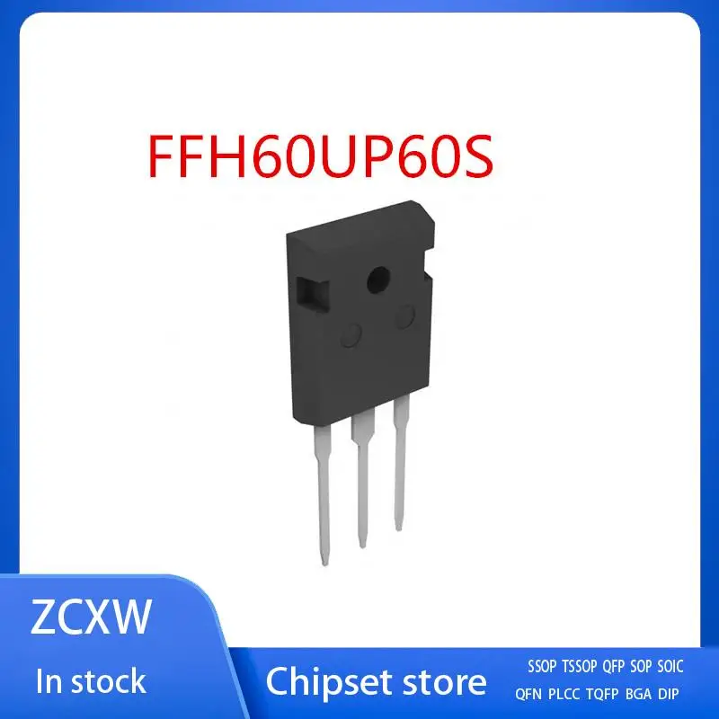 

10PCS/LOT FFH60UP60S FFH60UP60STU 60UP60S FFH60UP40S 60UP40S TO-247 60A 600V