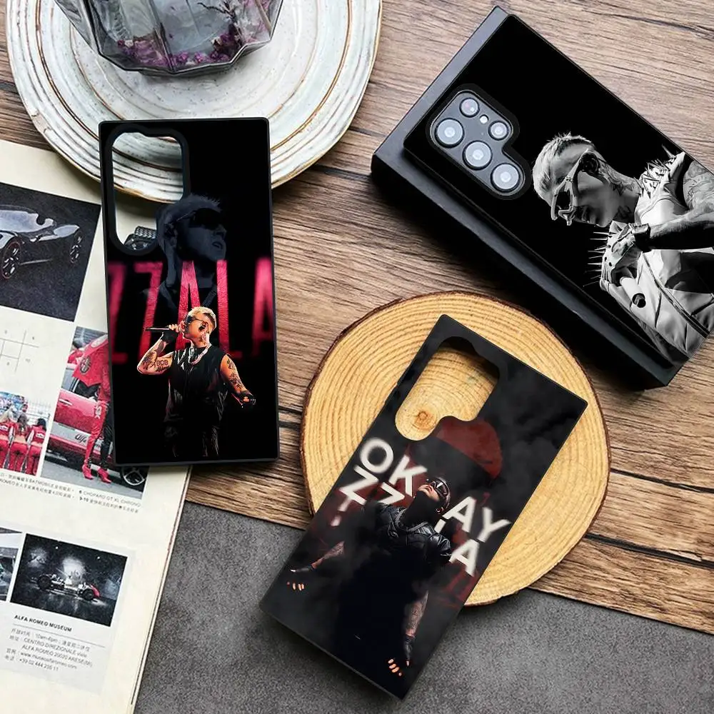 

L-Lazza Italian Rapper Phone Case For Samsung Galaxy A 91,80,73,72,71,53,52,51,22,5G Shockproof Soft Black Cover