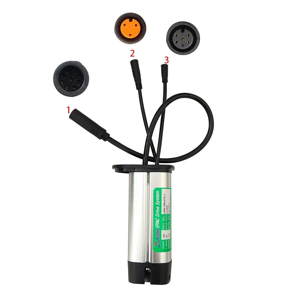 

Nulkomma Ebike Brushless Motor Controller LSW2168-11-01EA 36V 13A Suitable for Electric Bicycles Scooters Fat-Tire Bikes Speed