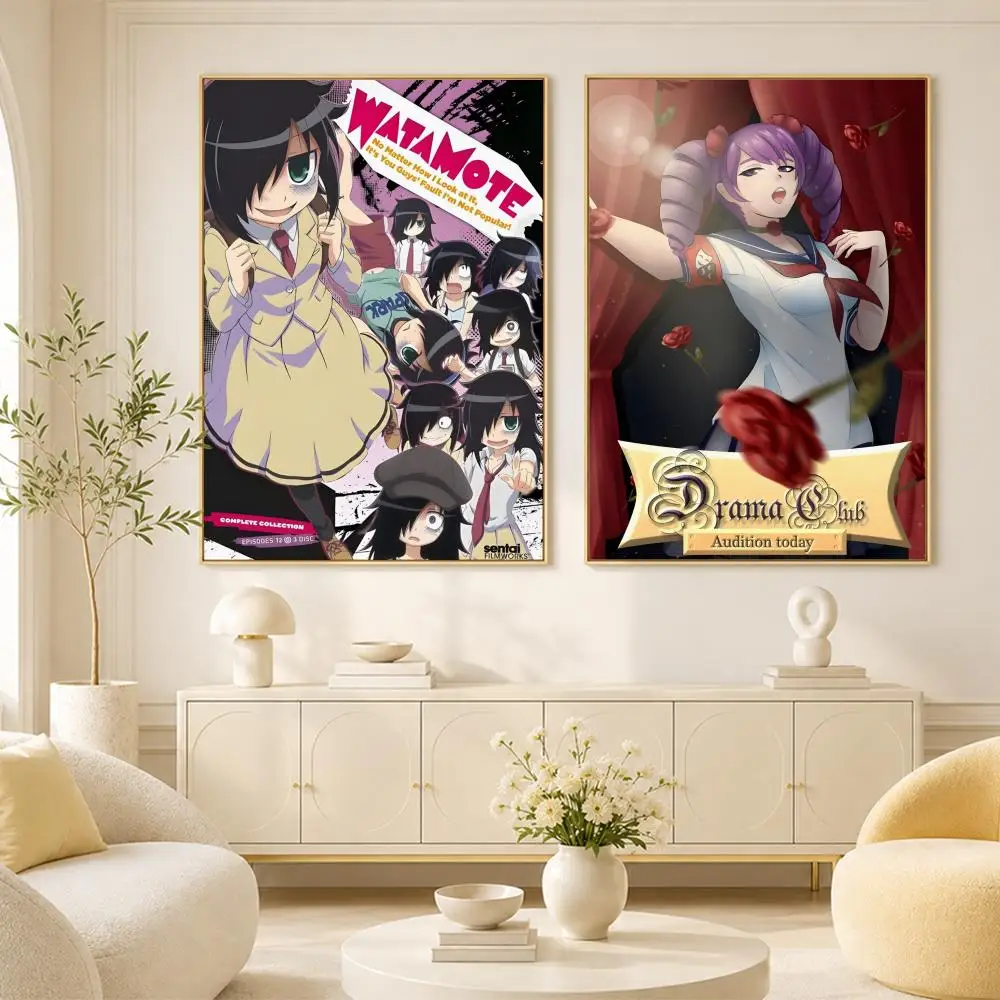 Yandere Simulator Poster Room Home Decoration Interior Wall Art Printing Garage Posters Gift