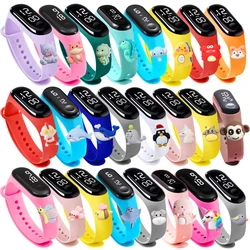 Multicolor Children Watch Led Digital Watches for Boy Girl Outdoor Sport Watch Display Date Waterproof Smart Touch Kids Watches