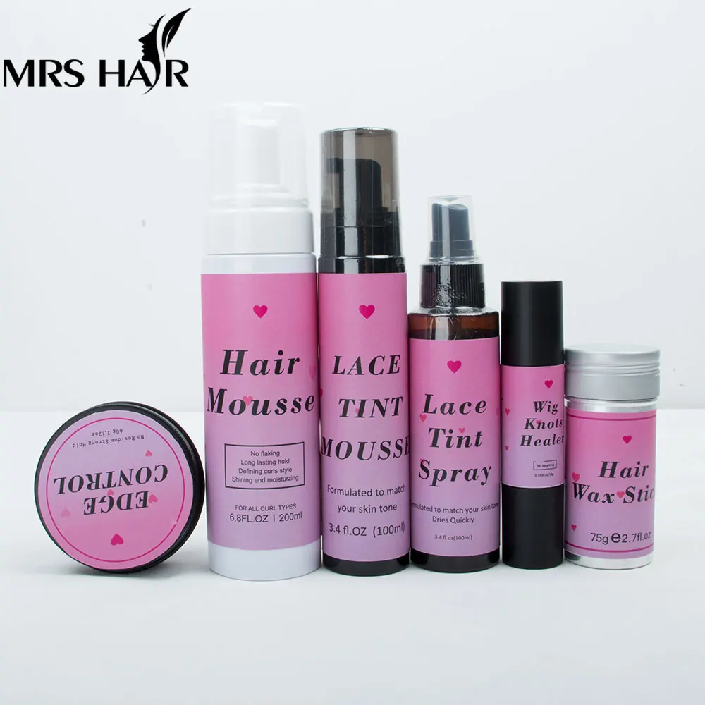 Lace Wig Melting Spray And Glue For Lace Front Wig Tint Spray Lace Wig Glue Lace Tint Mousse Wig Knots Healer Wig Grids Conceale