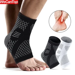 1Pcs Foot Brace Socks for Sprained Ankle Compression Sleeve - Foot Support for Women & Men - Arthritis Ankle Brace Sports