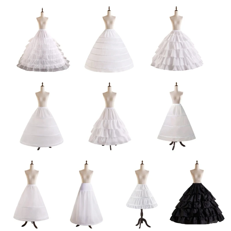 Woman Skirt Support Petticoat Multi-type Can Choose Wedding Dress Underskirt