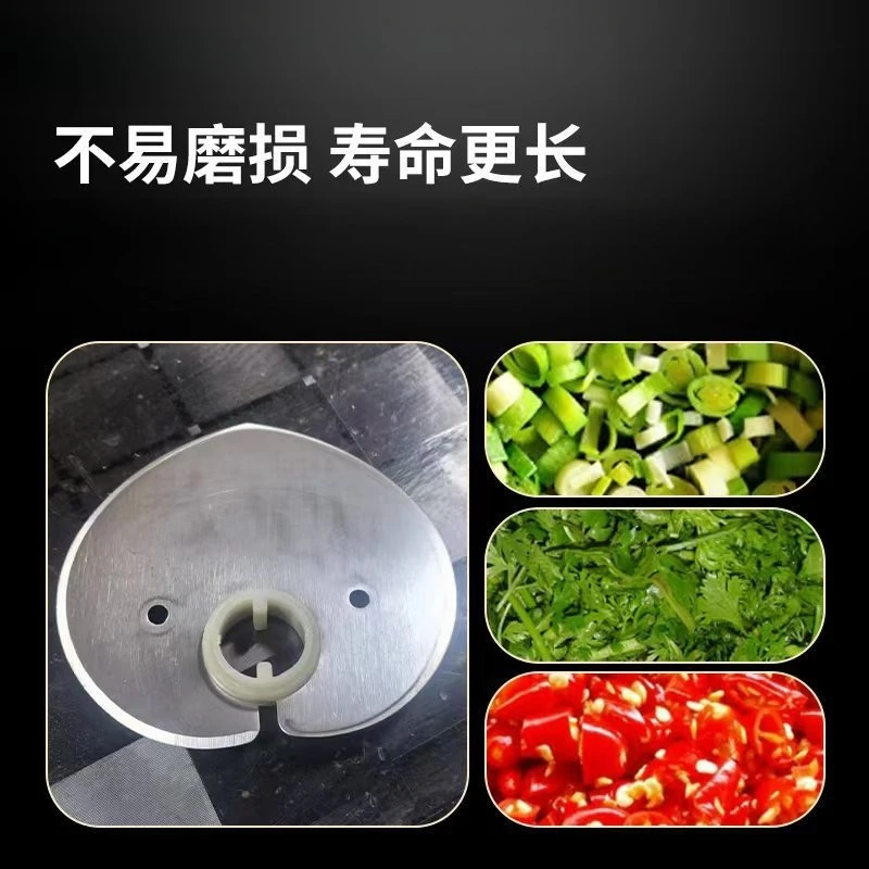 Commercial Vegetable Processor, Multifunctional Tool for Chili, Scallion and Millet Pepper